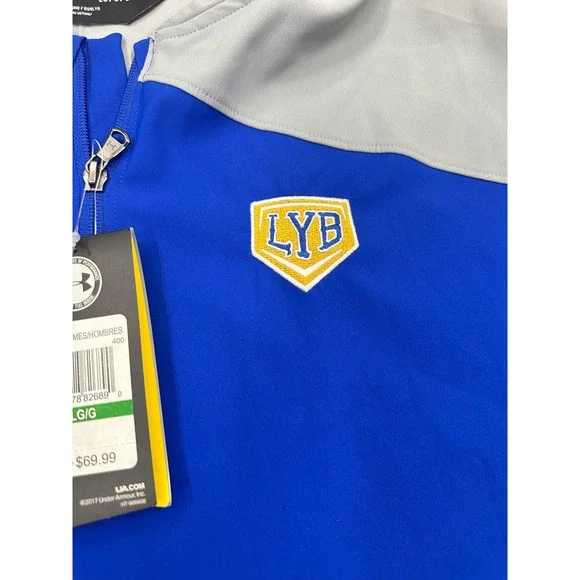 Under Armour Loose Jacket Pullover Storm Water Resistant LYB Patch Logo Sz L NWT - Picture 5 of 10